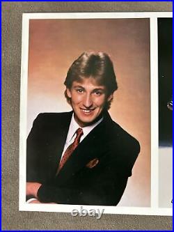 Wayne Gretzky Autographed 8x10 Photo Edmonton Oilers Rookie Mattel