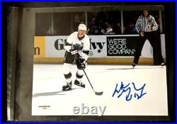 Wayne Gretzky Autographed 8x10 Photo With Ga Coa Los Angeles Kings