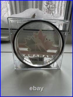 Wayne Gretzky Autographed Acrylic Team Canada Puck Certified By Upper Deck