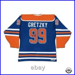 Wayne Gretzky Autographed Adidas Jersey Edmonton Oilers Heroes of Hockey UDA