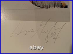 Wayne Gretzky-Autographed-Art-NHL All-Time Great One Edmonton Oilers/Lot of 10