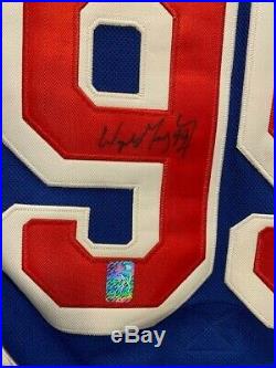 Wayne Gretzky Autographed Authentic CCM Rangers Jersey