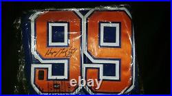 Wayne Gretzky Autographed Blue CCM Edmonton Oilers Jersey WGA / UDA COA