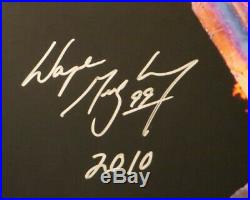 Wayne Gretzky Autographed Canada 2010 Olympic Torch 16X20 Photo JSA #/199