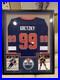 Wayne Gretzky Autographed Custom 42×36 Framed Edmonton Oliers Jersey Player COA