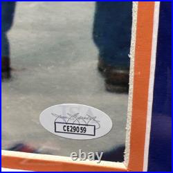 Wayne Gretzky Autographed Edmonton Oilers 11x14 Photo Framed Signed JSA COA AUTO