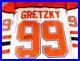 Wayne Gretzky / Autographed Edmonton Oilers White Pro-Style Hockey Jersey / PSA