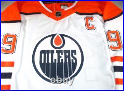 Wayne Gretzky / Autographed Edmonton Oilers White Pro-Style Hockey Jersey / PSA Wayne Gretzky / Autographed Edmonton Oilers White Pro-Style Hockey Jersey / PSA