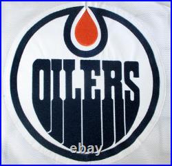 Wayne Gretzky / Autographed Edmonton Oilers White Pro-Style Hockey Jersey / PSA