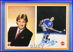 Wayne Gretzky Autographed Framed 8x10 Photo Edmonton Oilers Beckett BAS #AC85116