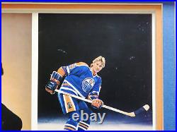 Wayne Gretzky Autographed Framed 8x10 Photo Edmonton Oilers Beckett BAS #AC85116