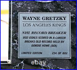 Wayne Gretzky Autographed Framed 8x10 Photo Kings Gem 10 Auto PSA/DNA #AN06396