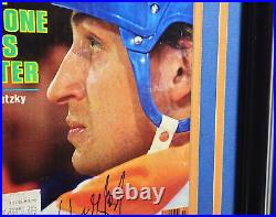 Wayne Gretzky Autographed Framed 8x11 Sports Illustrated Cover Oilers JSA