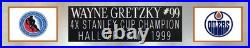 Wayne Gretzky Autographed & Framed Blue Edmonton Jersey Upper Deck Certified Wayne Gretzky Autographed & Framed Blue Edmonton Jersey Upper Deck Certified