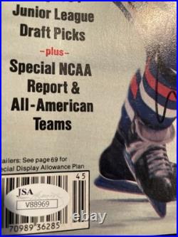 Wayne Gretzky Autographed Hockey Illustrated 1984/85 JSA Certified