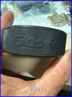 Wayne Gretzky Autographed Hockey Puck Signed Silver Auto Gretzky IIX Camp