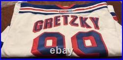 Wayne Gretzky Autographed Jersey New York Rangers Signed NHL
