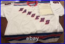 Wayne Gretzky Autographed Jersey New York Rangers Signed NHL