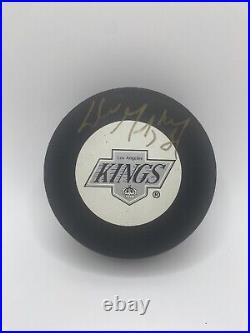 Wayne Gretzky Autographed L. A. Kings Puck JSA LOA