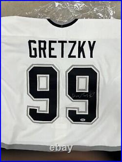 Wayne Gretzky Autographed LA Kings Dual CCM Jersey PSA UDA Authenticated
