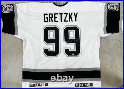 Wayne Gretzky Autographed LA Kings Dual CCM Jersey PSA UDA Authenticated