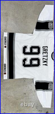 Wayne Gretzky Autographed LA Kings Dual CCM Jersey PSA UDA Authenticated