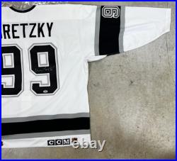Wayne Gretzky Autographed LA Kings Dual CCM Jersey PSA UDA Authenticated