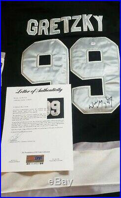 Wayne Gretzky Autographed LA Kings Jersey PSA/DNA CCM Vintage authentic