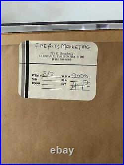Wayne Gretzky Autographed Lithograph 2000 Points withAutographed Photo of 802 Goal