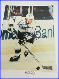 Wayne Gretzky Autographed Los Angeles Kings 8 x 10 color Photo