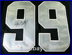 Wayne Gretzky / Autographed Los Angeles Kings Pro Style Hockey Jersey / Coa
