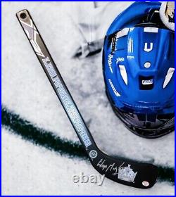 Wayne Gretzky Autographed Los Angeles Kings Signed Black NHL Mini Hockey Stick