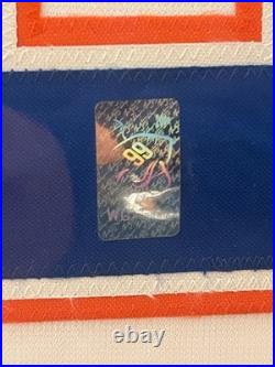 Wayne Gretzky Autographed Oilers Jersey FramedVideo Highlight Reel (Gretzky COA)