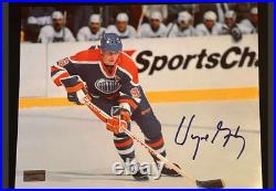 Wayne Gretzky Autographed Photo, Edmonton Oilers