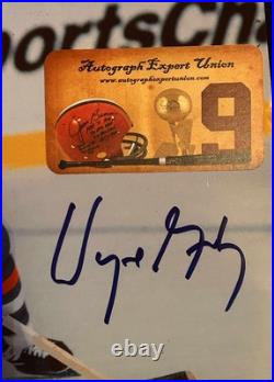 Wayne Gretzky Autographed Photo, Edmonton Oilers