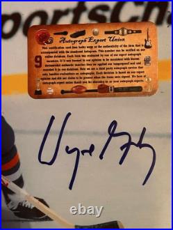 Wayne Gretzky Autographed Photo, Edmonton Oilers