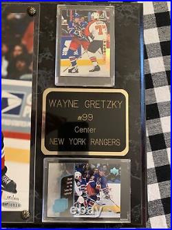 Wayne Gretzky Autographed Plaque (rare # 146/199) withCertificate Of Authenticity