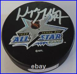 Wayne Gretzky Autographed / Signed 1999 All- Star Puck L@@k