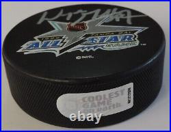 Wayne Gretzky Autographed / Signed 1999 All- Star Puck L@@k