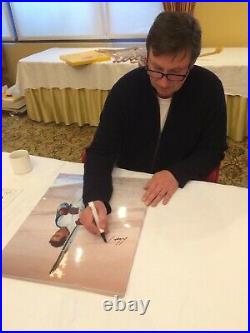 Wayne Gretzky Autographed Signed 2010 Olympics 16X20 Photo Silver Ink JSA #/199