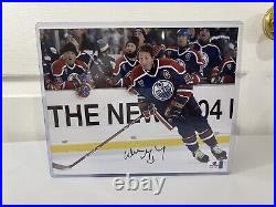 Wayne Gretzky Autographed Signed 8x10 Photo COA Edmonton Oilers Goat