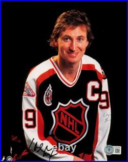 Wayne Gretzky Autographed Signed 8x10 Photo Edmonton Oilers Beckett BAS #AC95498