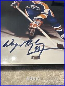 Wayne Gretzky Autographed Signed 8x10 Photo Global Authentics Edmonton Oilers