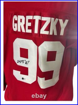 Wayne Gretzky Autographed Signed Canada Jersey Beckett Loa