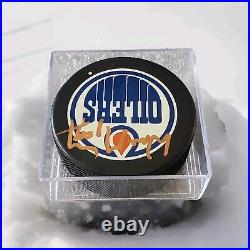 Wayne Gretzky Autographed Signed Licensed Edmonton Oilers NHL Puck No Coa Rare