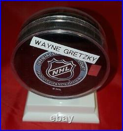 Wayne Gretzky Autographed Signed Licensed St. Louis Blues NHL Puck No Coa Rare