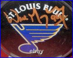 Wayne Gretzky Autographed Signed Licensed St. Louis Blues NHL Puck No Coa Rare