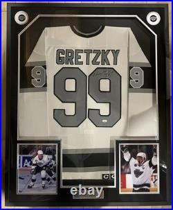 Wayne Gretzky Autographed Signed Los Angeles Kings Jersey JSA COA With Photos