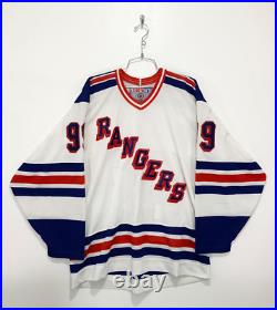 Wayne Gretzky Autographed Signed New York Rangers CCM Jersey AMCo LOA 13927