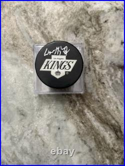 Wayne Gretzky Autographed Signed Puck LA Kings Auto UD Upperdeck COA